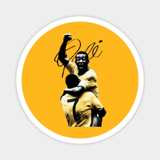 Pele scaled is Legend Ball Magnet